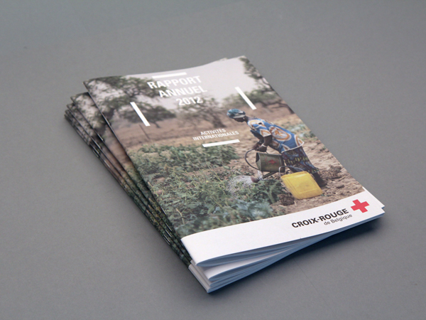 Croix Rouge – Annual Report covers