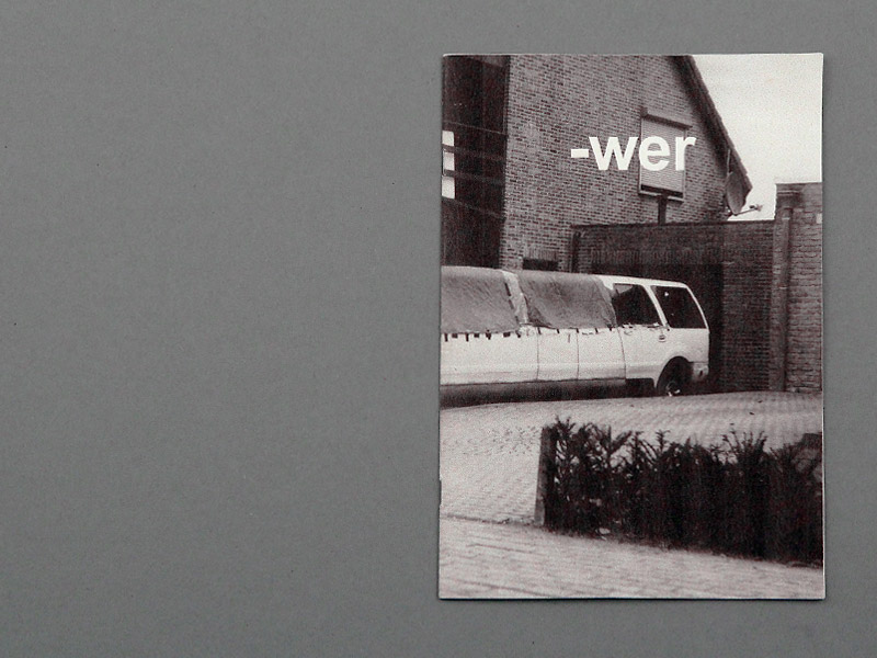 -wer - Fanzine cover